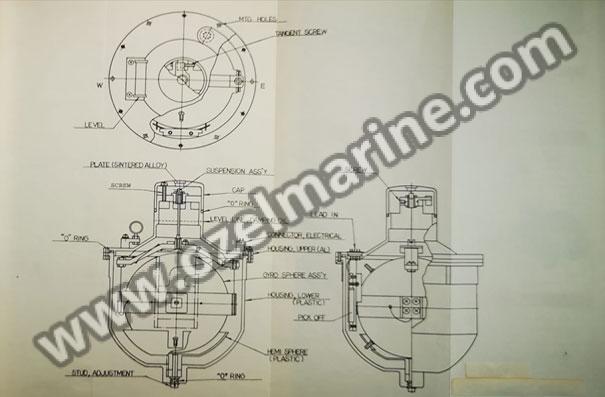 Gyrosphere / Sensitive Element – OZ EL Marine Gyrocompass Technical ...